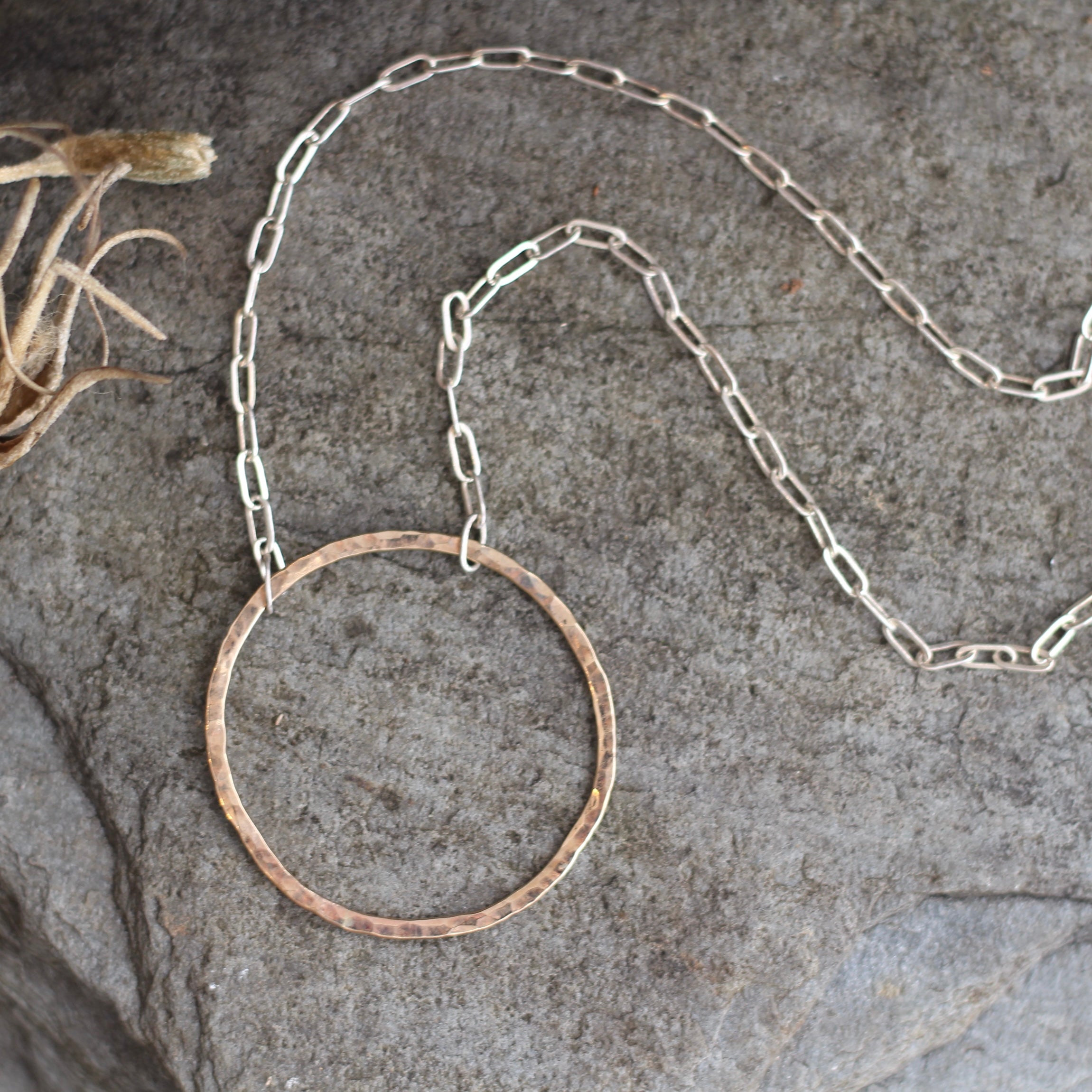 Stasia Circle Necklace Cara Wolff Jewelry